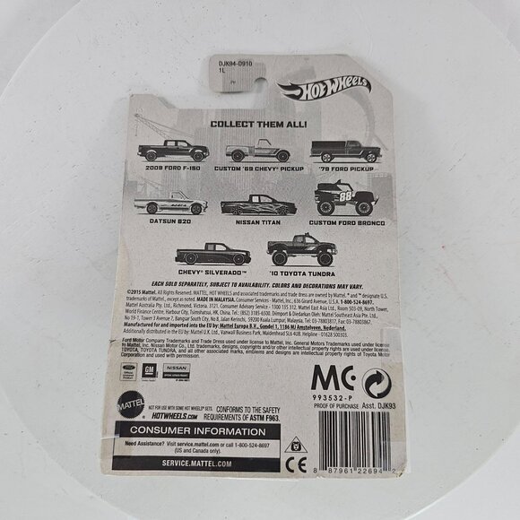 Hot Wheels Rad Trucks 79 Ford Pickup 3/8 1:64 Scale - Picture 5 of 6